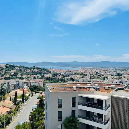 Très Bel -résidence Avec Piscine Sur Le Toit Et Vue Panoramique Appartement